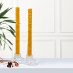 Интерьерные свечи "Золотые"